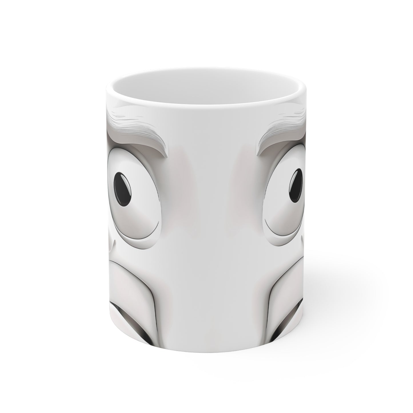 Funny Face Ceramic Mug – Perfect Gift for Coffee Lovers! - Resilient Mind Media