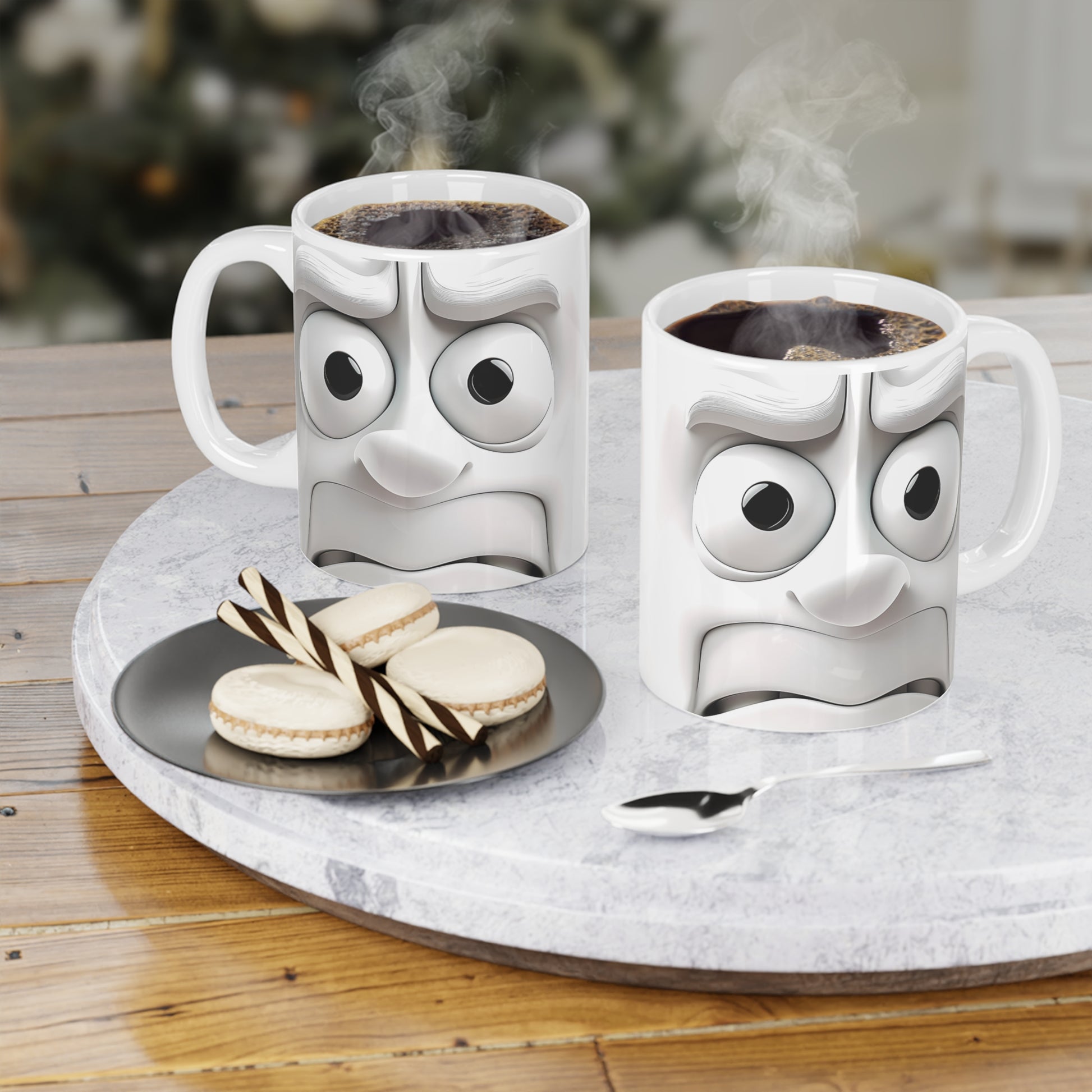 Funny Face Ceramic Mug – Perfect Gift for Coffee Lovers! - Resilient Mind Media