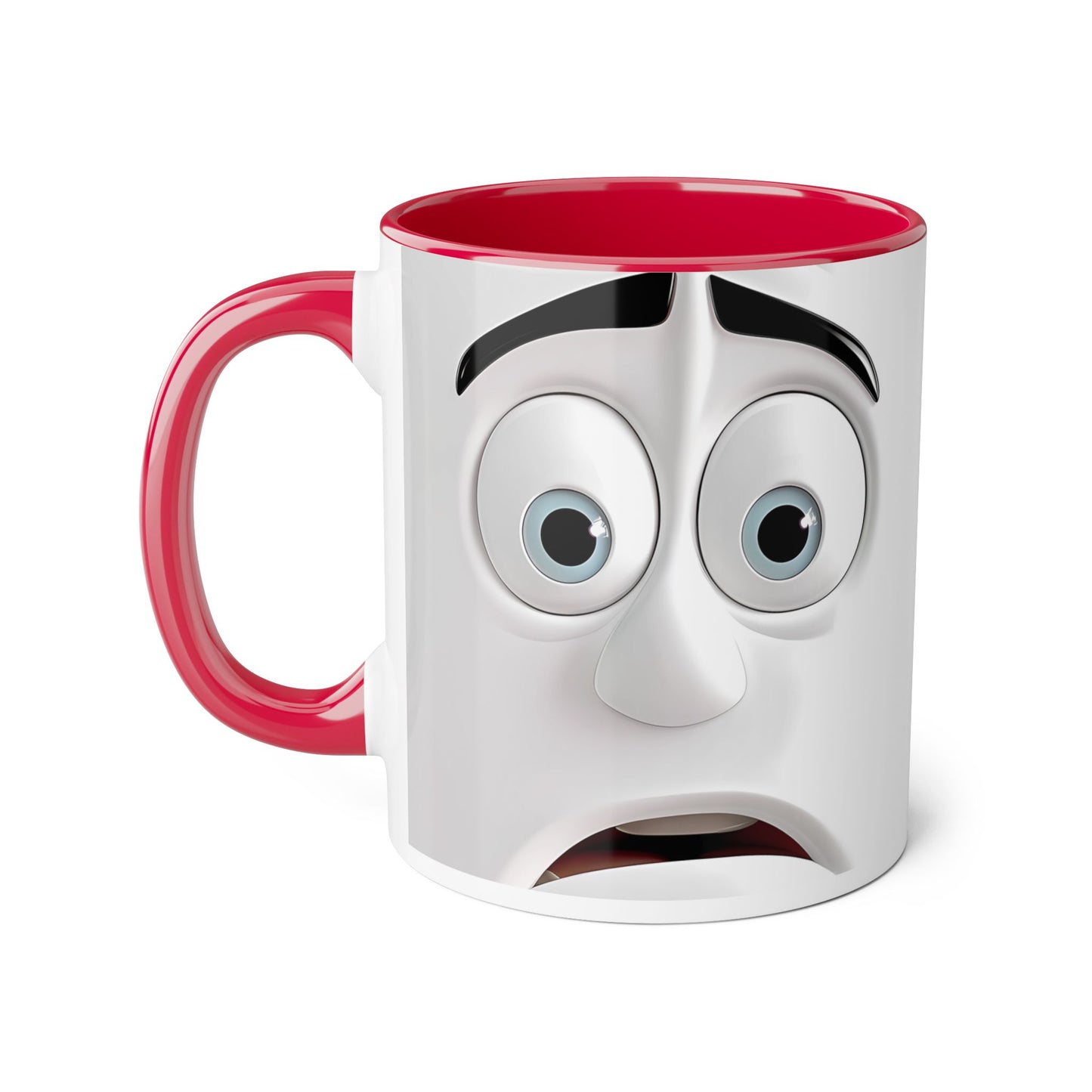 Funny Reaction Accent Mug - 11oz Coffee Cup for Humor Lovers - Resilient Mind Media