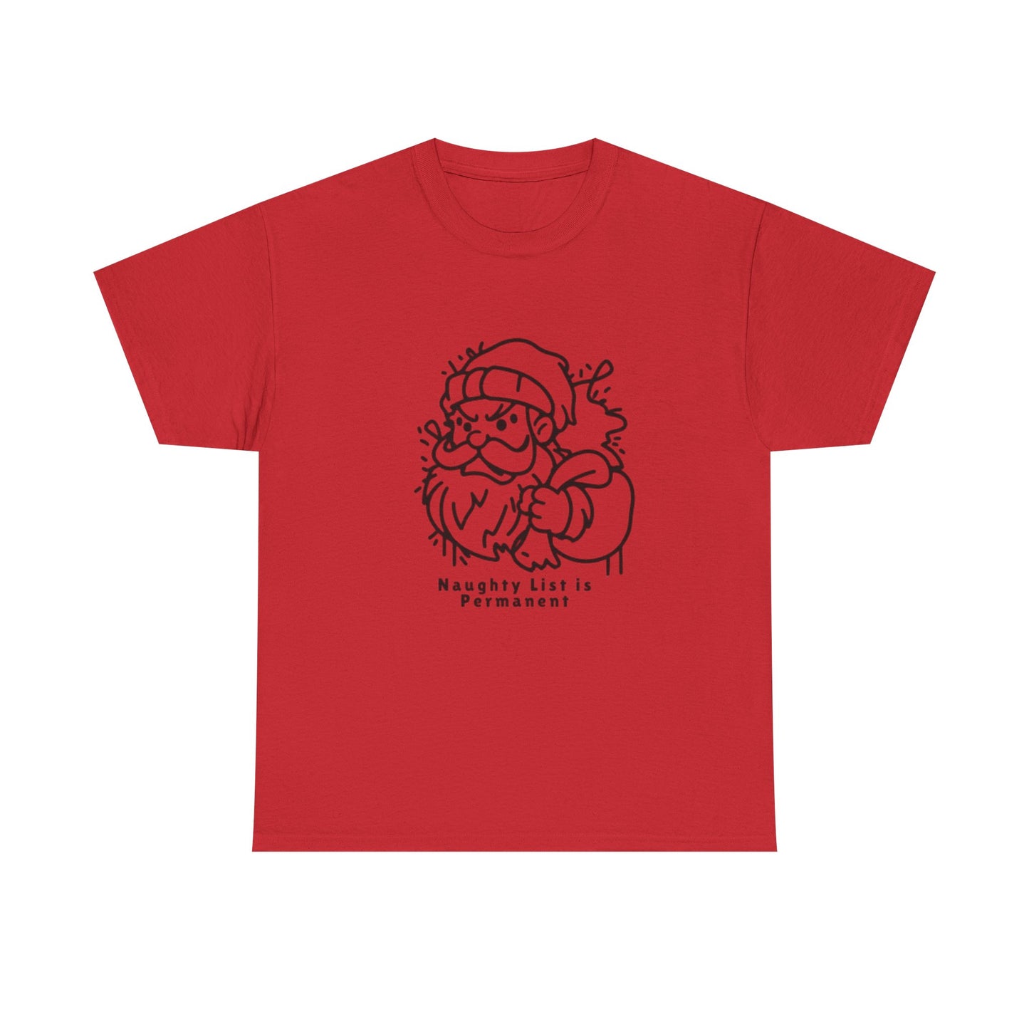 Christmas Angry Santa Unisex Tee - Resilient Mind Media