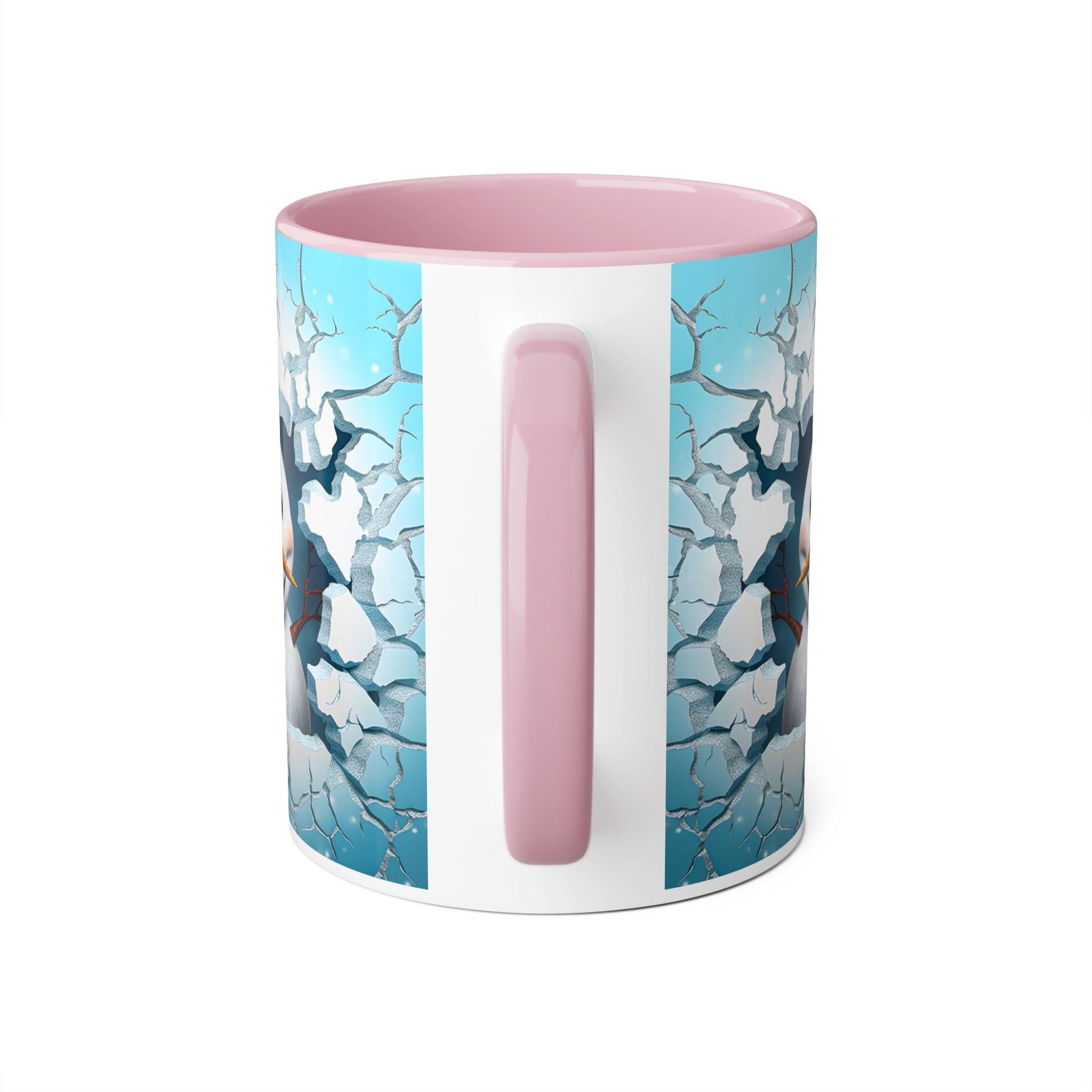 Winter Wonderland Snowman Accent Mug, 11oz - Resilient Mind Media