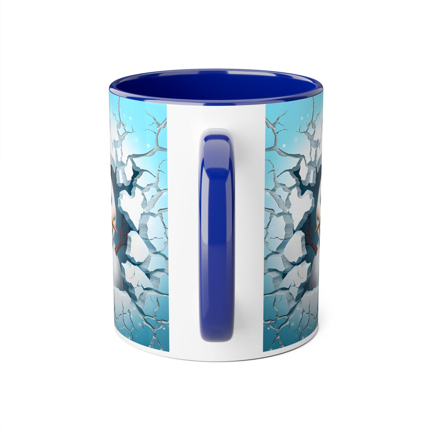 Winter Wonderland Snowman Accent Mug, 11oz - Resilient Mind Media