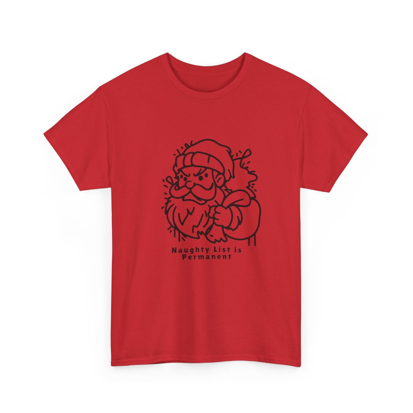 Christmas Angry Santa Unisex Tee - Resilient Mind Media