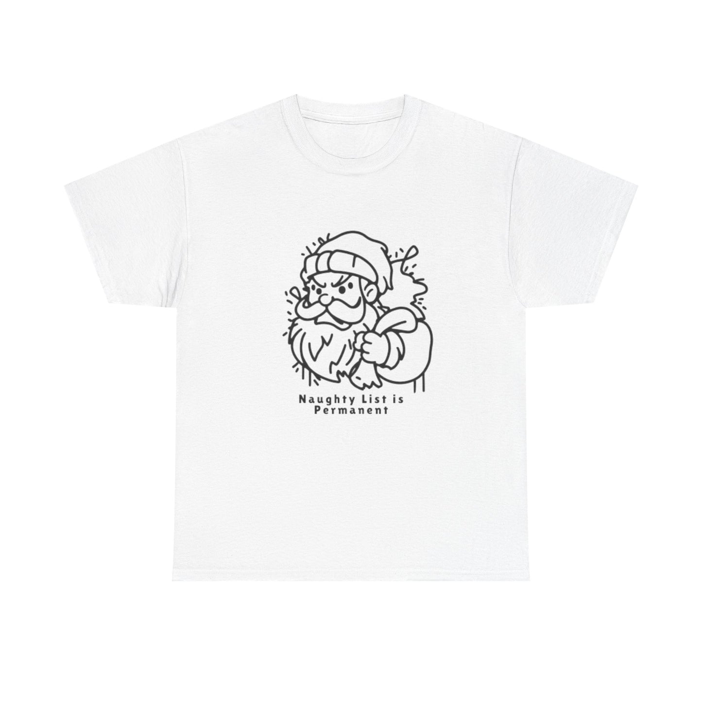 Christmas Angry Santa Unisex Tee - Resilient Mind Media