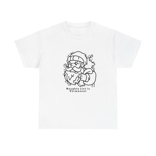 Christmas Angry Santa Unisex Tee - Resilient Mind Media