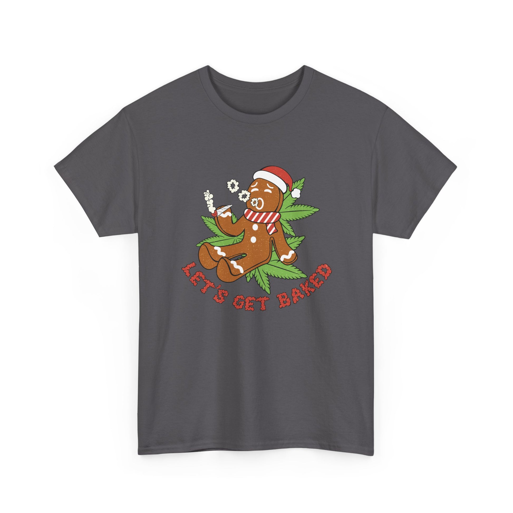 Let's Get Baked Gingerbread Unisex Heavy Cotton Tee - Resilient Mind Media
