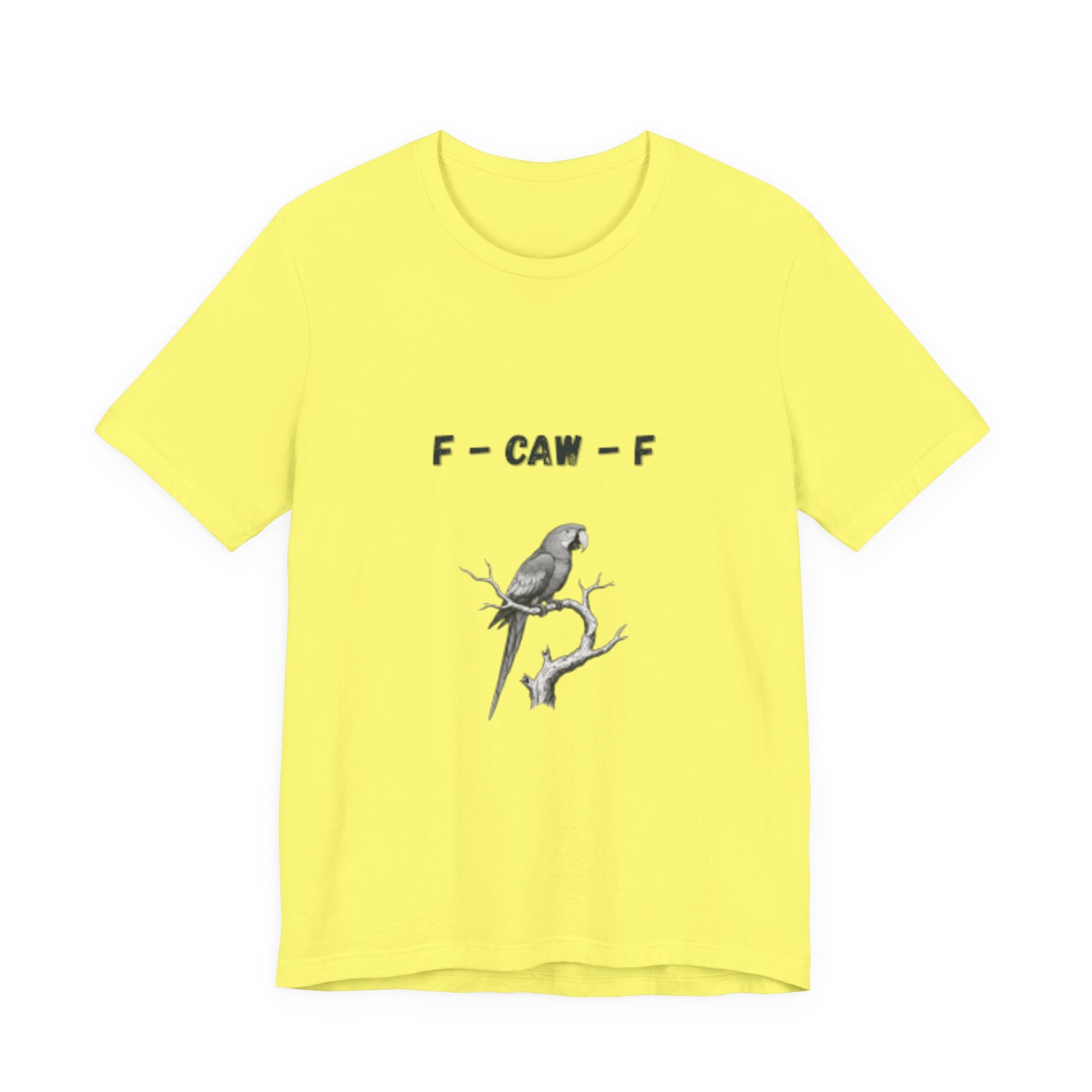 Funny F - Caw - f Parrot Tee - Resilient Mind Media