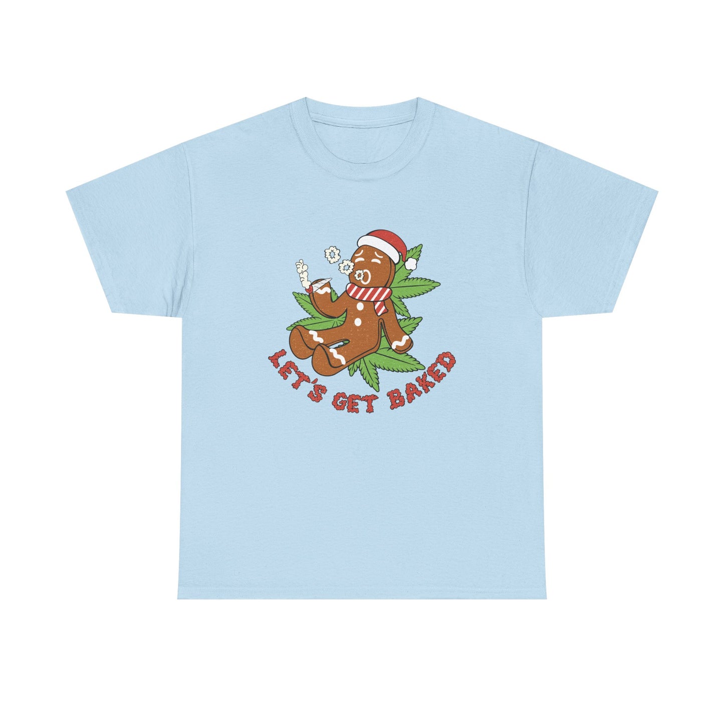 Let's Get Baked Gingerbread Unisex Heavy Cotton Tee - Resilient Mind Media