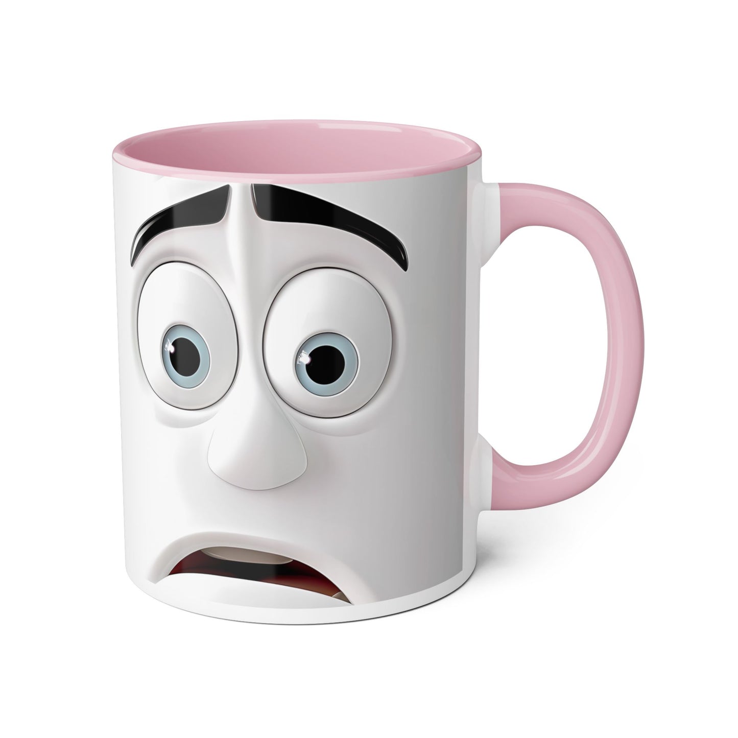 Funny Reaction Accent Mug - 11oz Coffee Cup for Humor Lovers - Resilient Mind Media