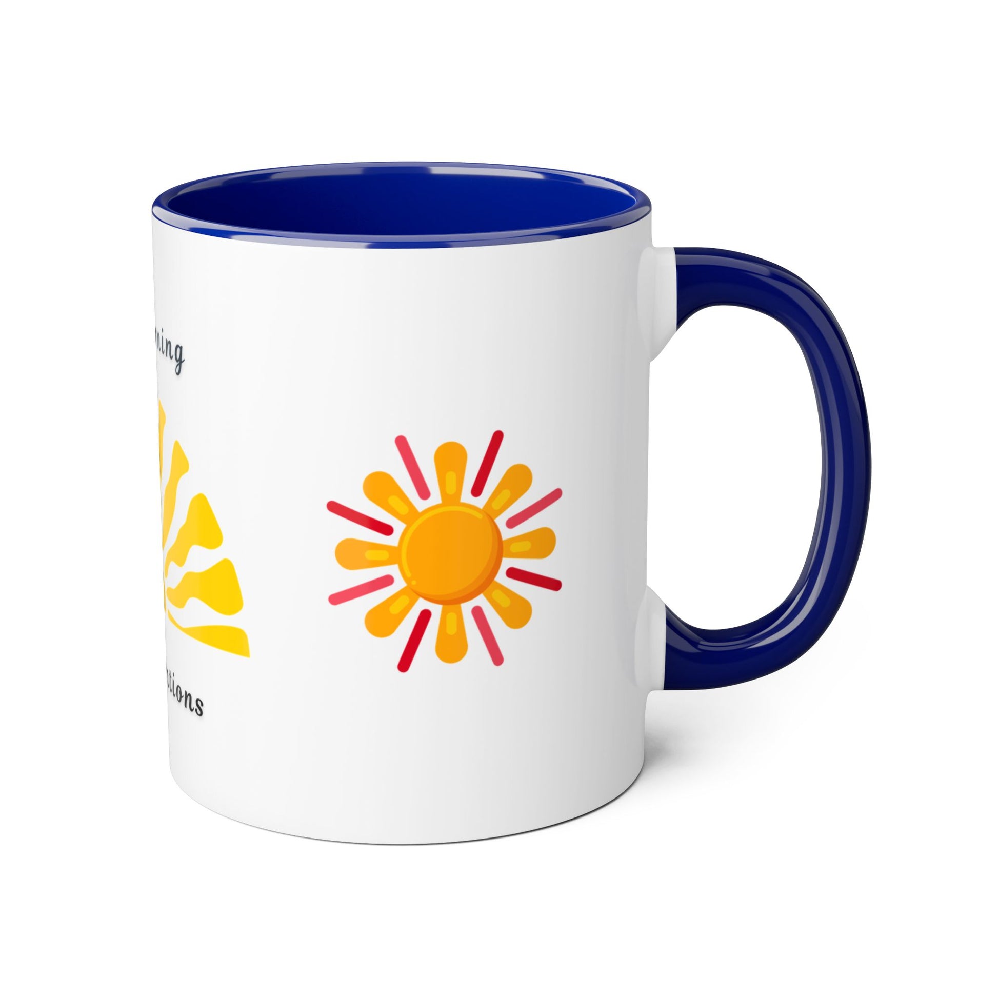 Sunrise Intentions Mug | Good Morning Coffee Cup | Positive Vibes | Gift for Her | Inspirational Kitchen Decor | Morning Routine - Resilient Mind Media