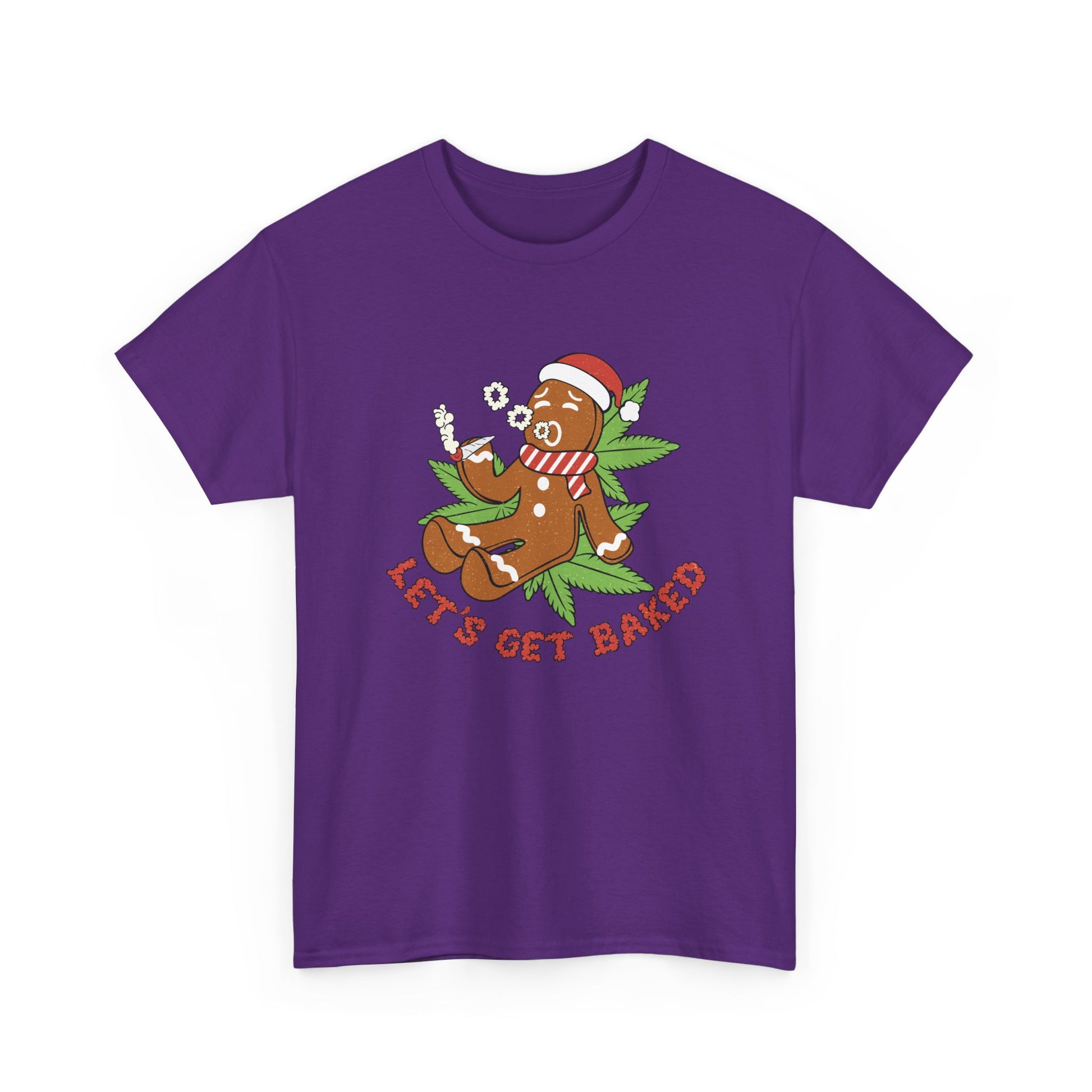Let's Get Baked Gingerbread Unisex Heavy Cotton Tee - Resilient Mind Media