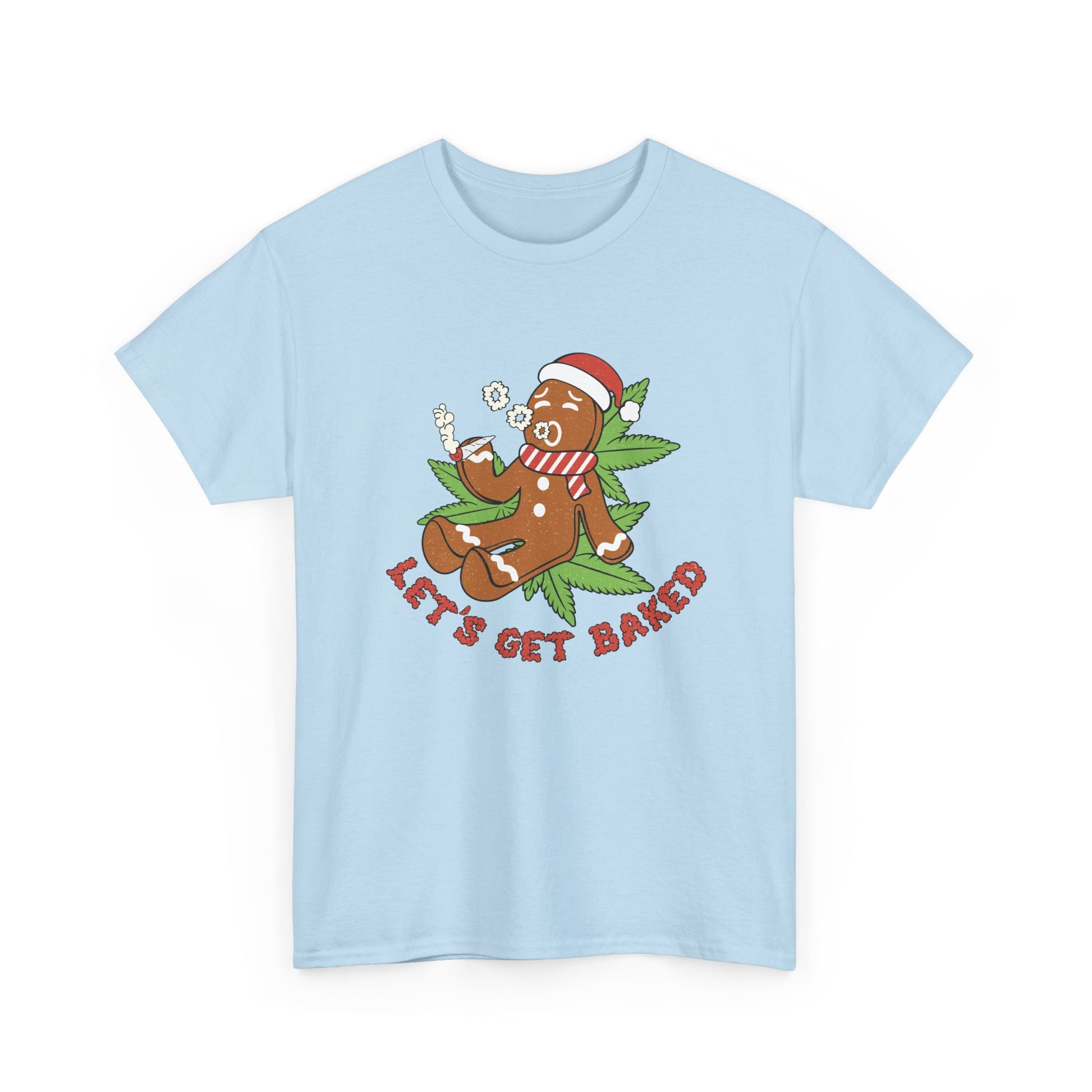 Let's Get Baked Gingerbread Unisex Heavy Cotton Tee - Resilient Mind Media