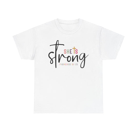 She's Strong Tee - Unisex T-Shirt - Resilient Mind Media