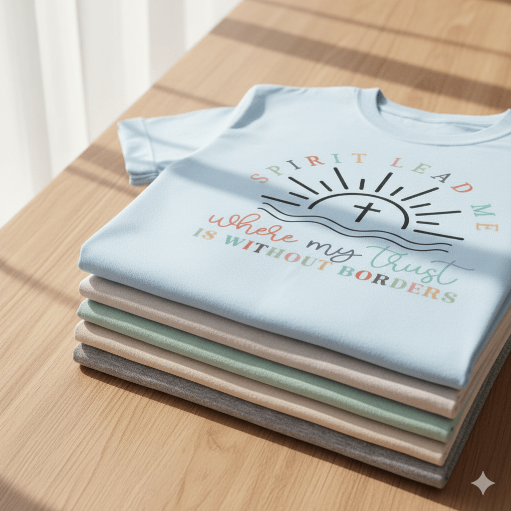 SPIRIT LEAD MEClassic Cotton Tee for Everyday Wear and Custom Printing - Resilient Mind Media