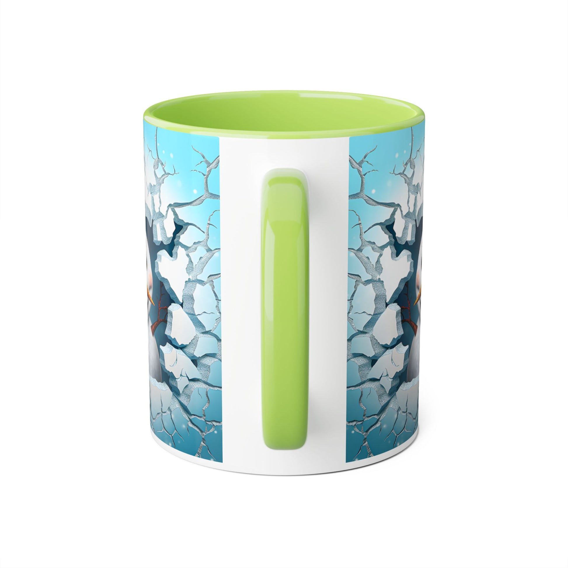 Winter Wonderland Snowman Accent Mug, 11oz - Resilient Mind Media