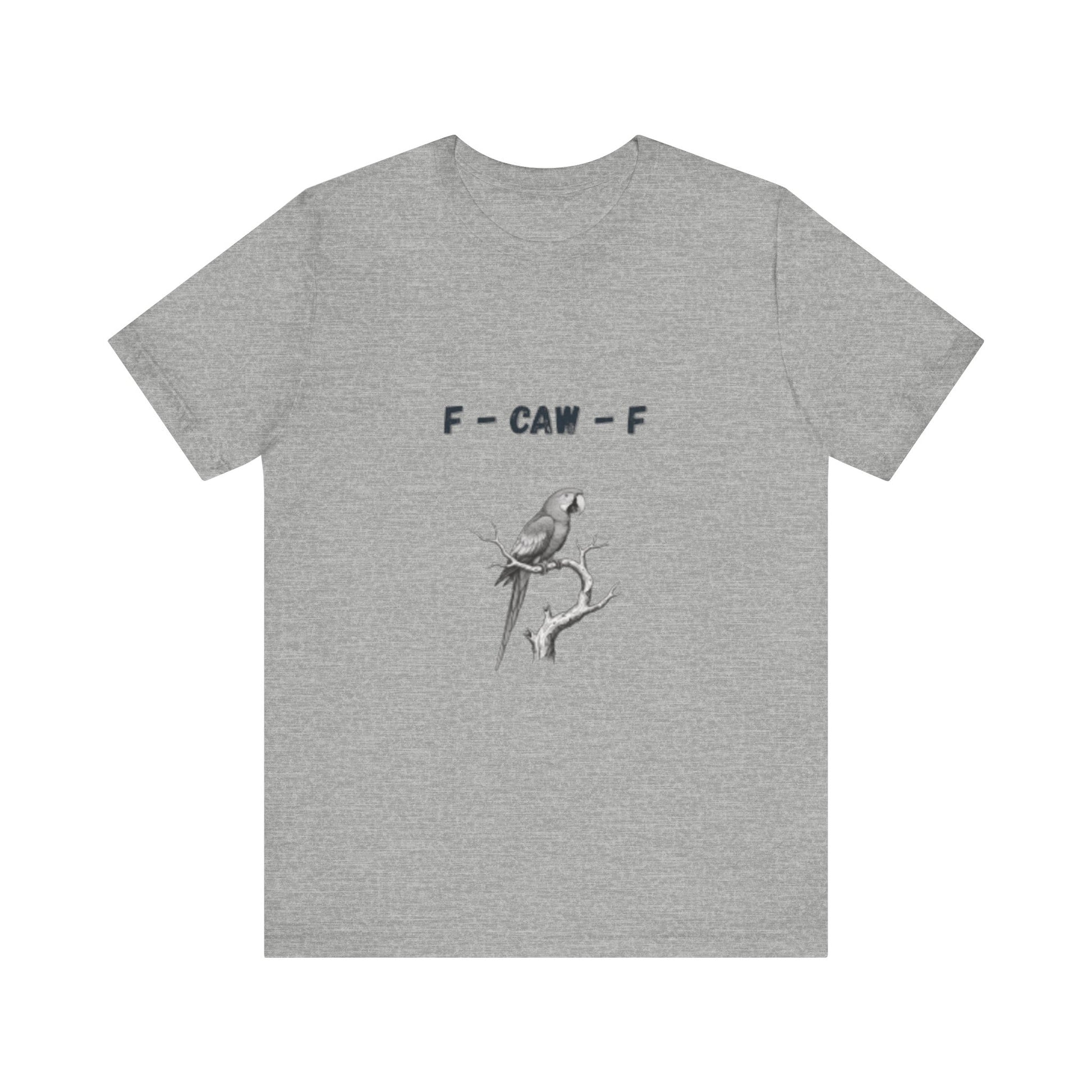Funny F - Caw - f Parrot Tee - Resilient Mind Media