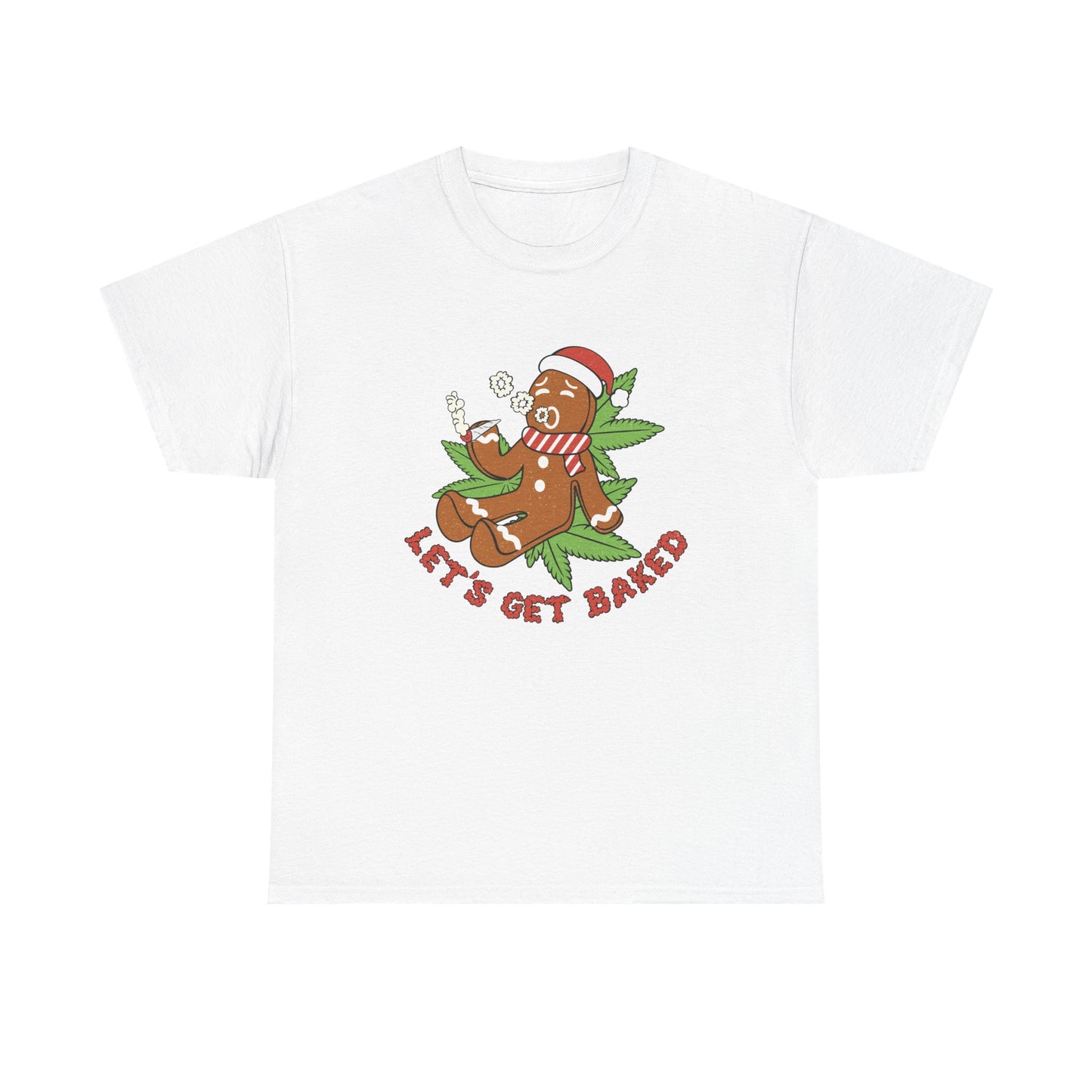 Let's Get Baked Gingerbread Unisex Heavy Cotton Tee - Resilient Mind Media
