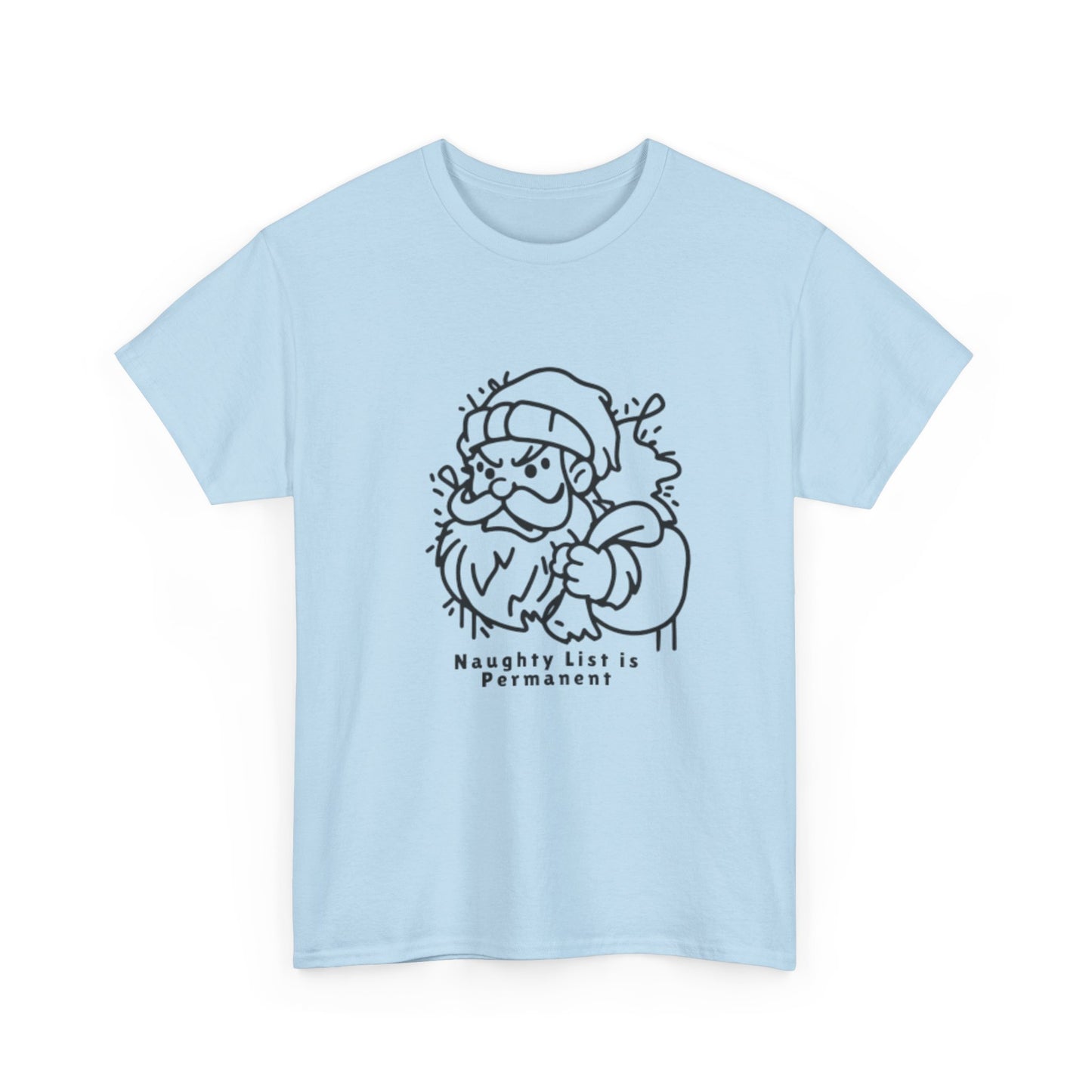 Christmas Angry Santa Unisex Tee - Resilient Mind Media