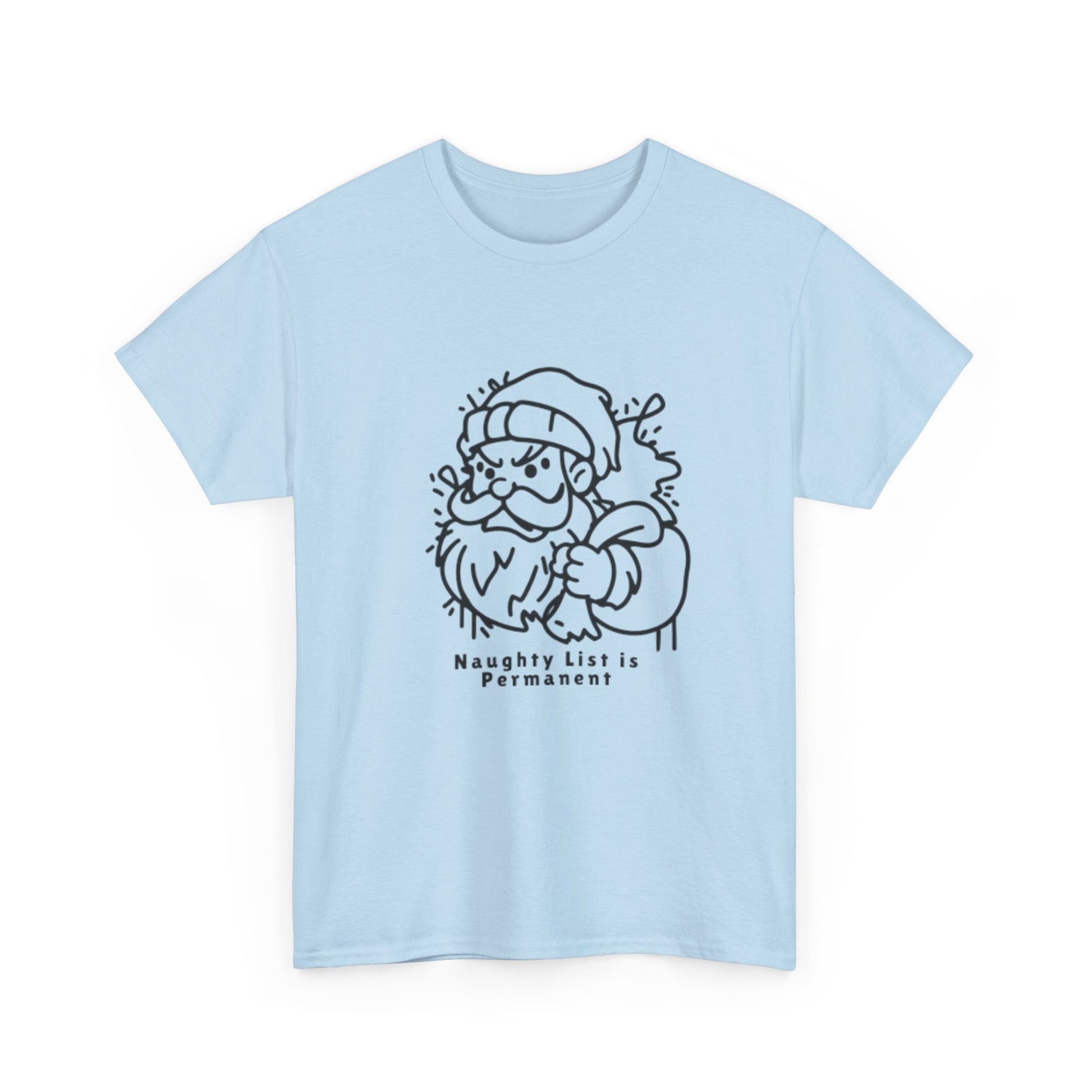 Christmas Angry Santa Unisex Tee - Resilient Mind Media