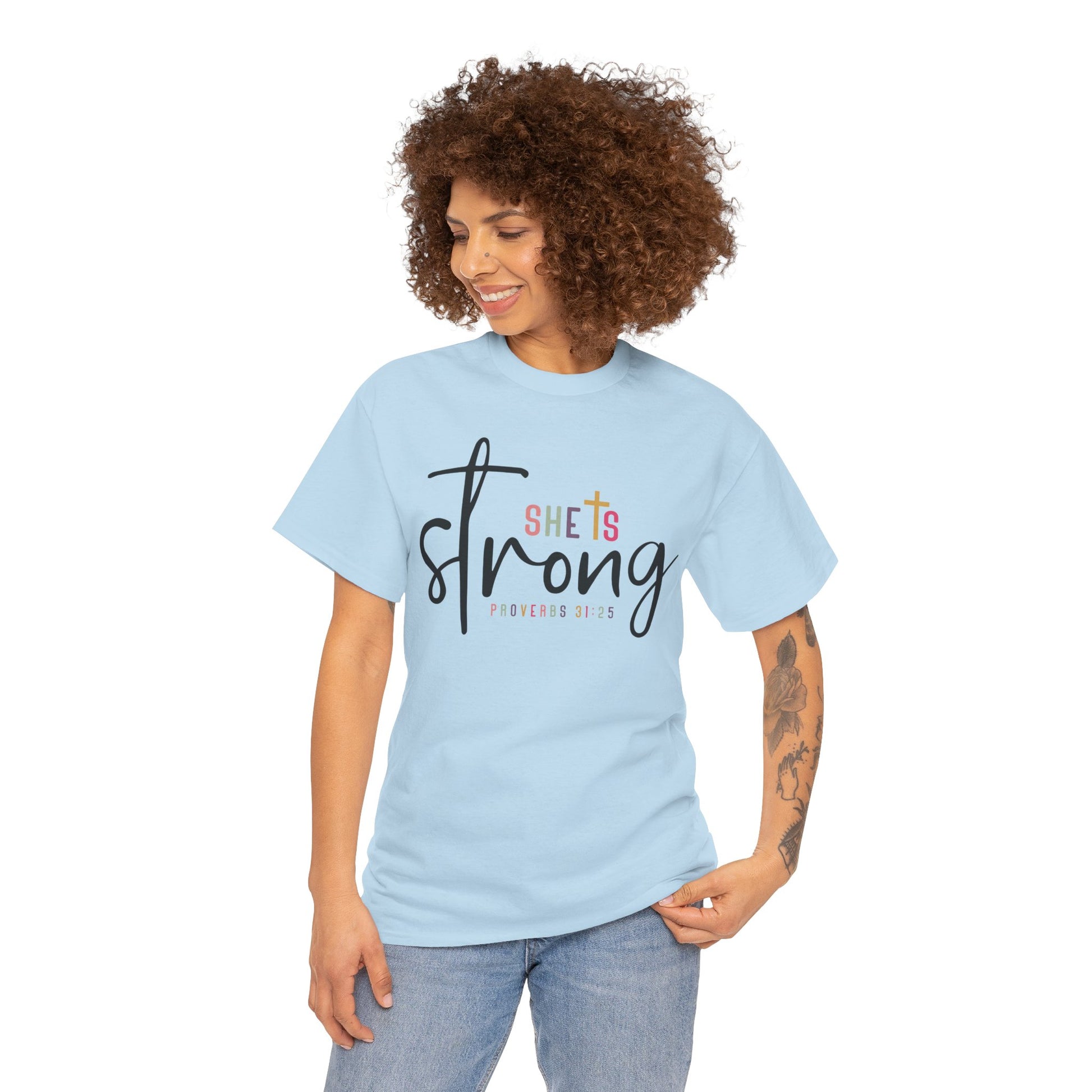She's Strong Tee - Unisex T-Shirt - Resilient Mind Media