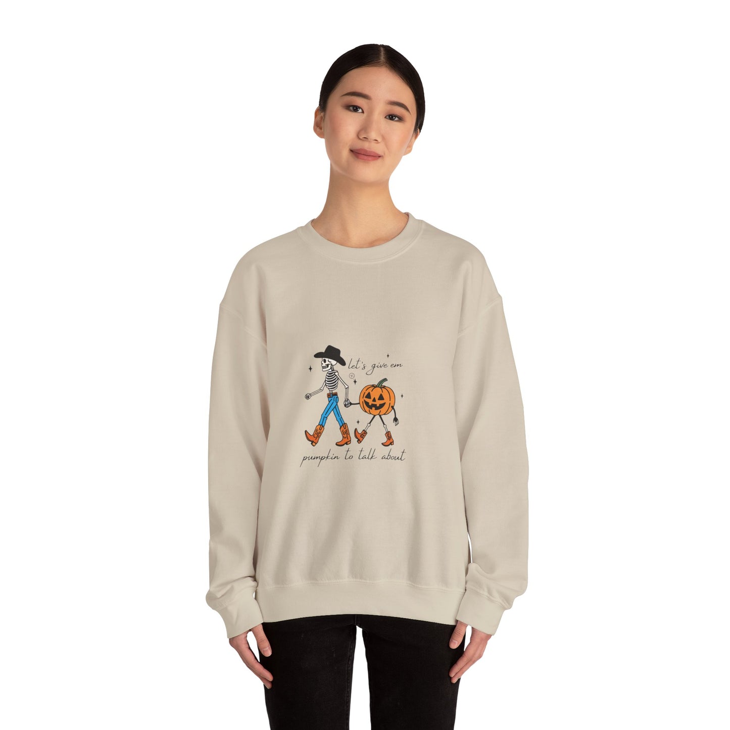 Harvest Halloween Unisex Crewneck Sweatshirt, Fall Fashion, Pumpkin Apparel, Cozy Autumn Wear, Holiday Gifts, Seasonal Style - Resilient Mind Media