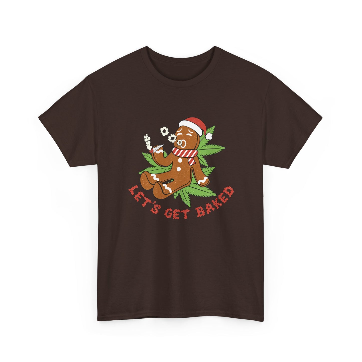 Let's Get Baked Gingerbread Unisex Heavy Cotton Tee - Resilient Mind Media