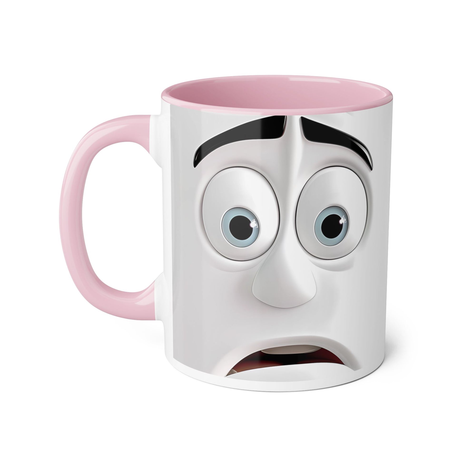 Funny Reaction Accent Mug - 11oz Coffee Cup for Humor Lovers - Resilient Mind Media