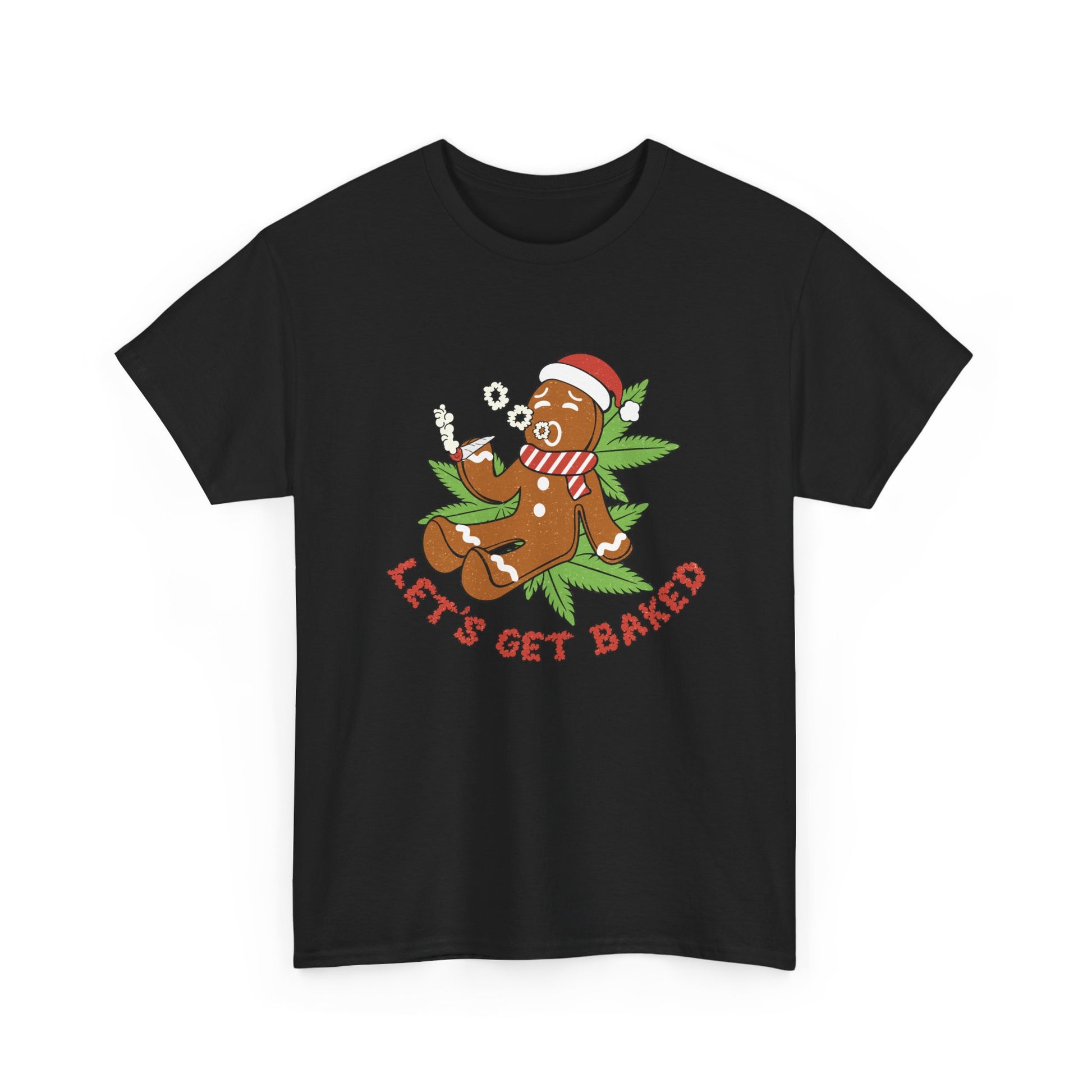 Let's Get Baked Gingerbread Unisex Heavy Cotton Tee - Resilient Mind Media