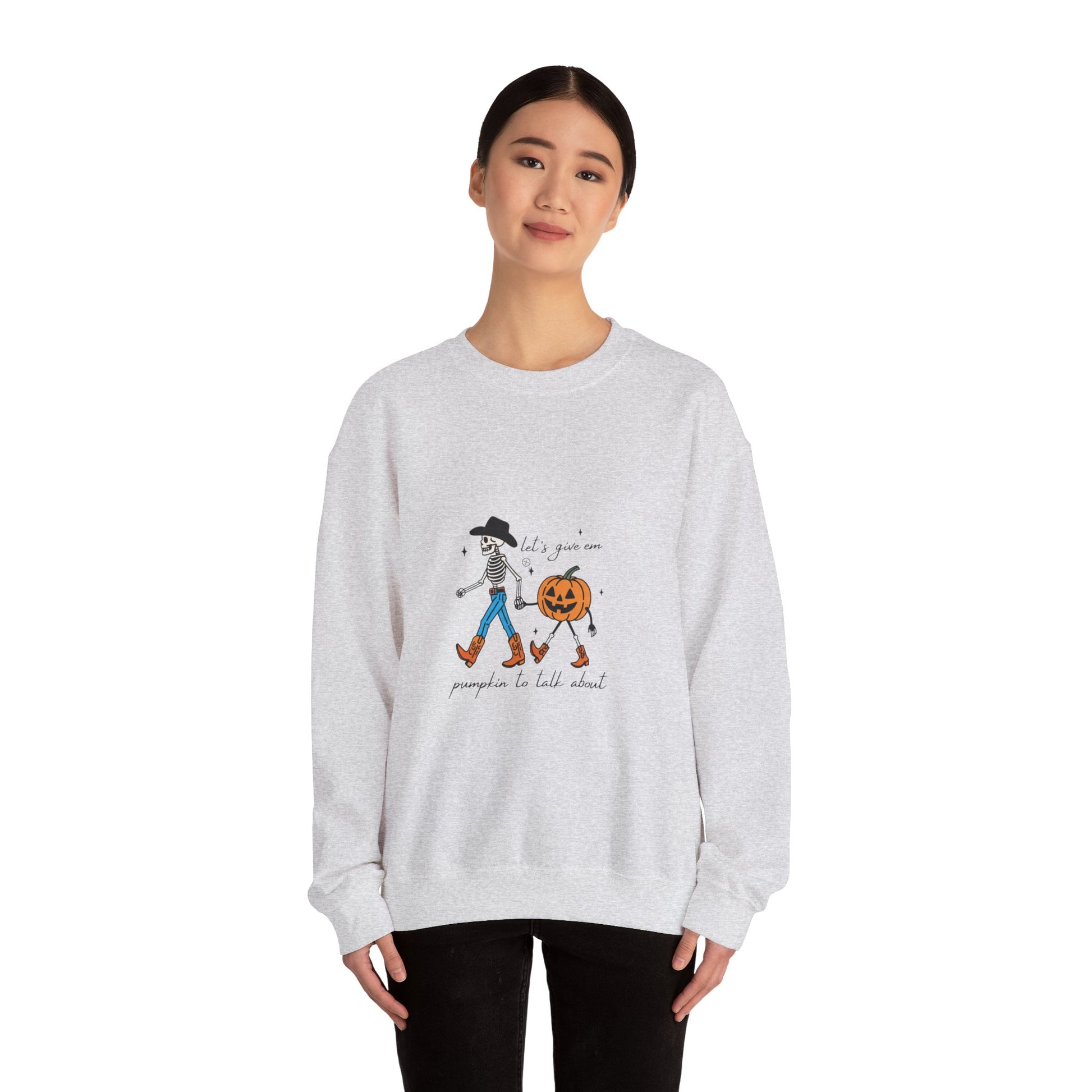 Harvest Halloween Unisex Crewneck Sweatshirt, Fall Fashion, Pumpkin Apparel, Cozy Autumn Wear, Holiday Gifts, Seasonal Style - Resilient Mind Media