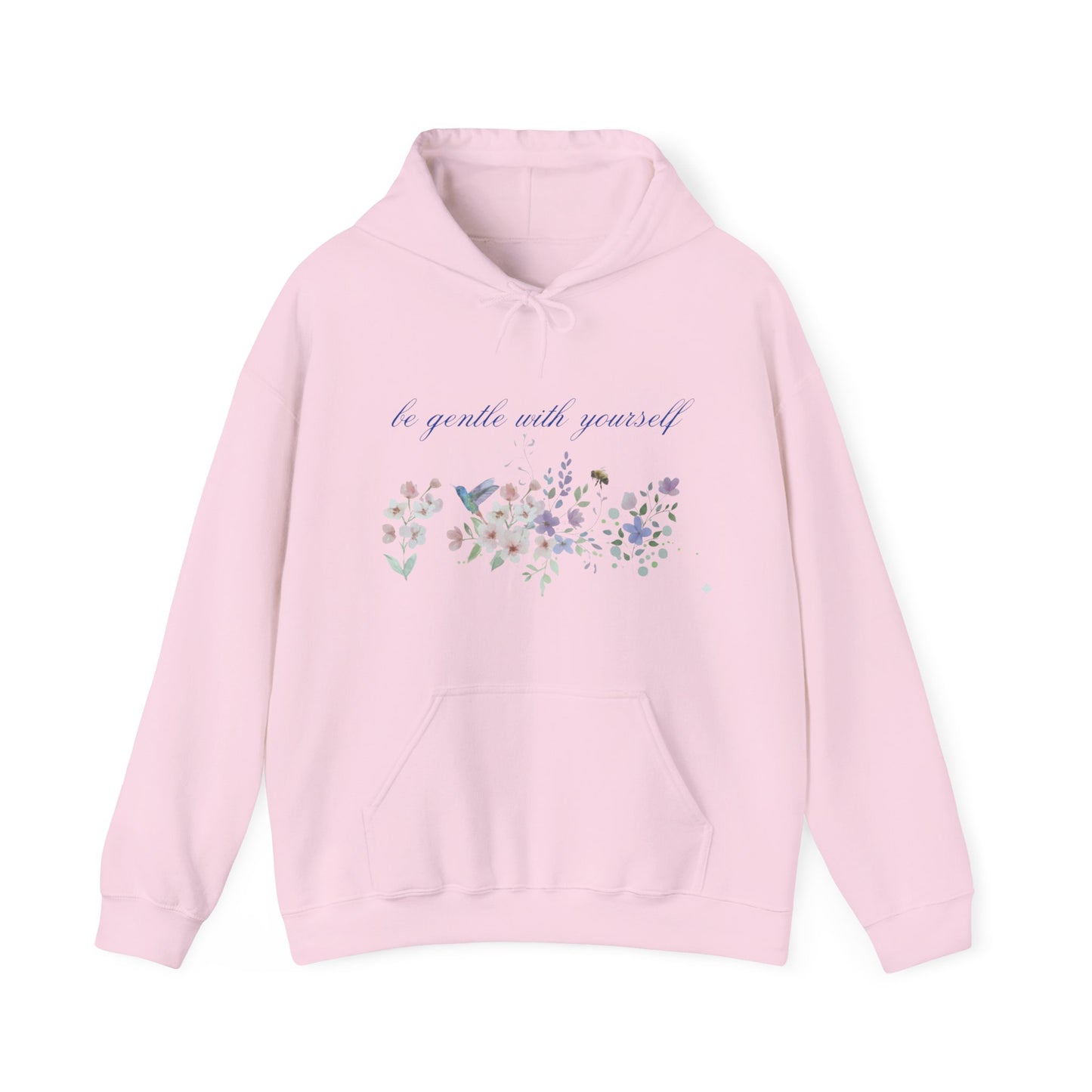 Hooded Sweatshirt - BE GENTLE WITH YOURSELF - Resilient Mind Media