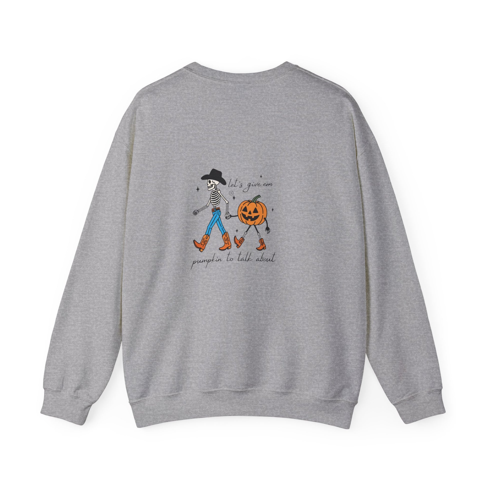 Harvest Halloween Unisex Crewneck Sweatshirt, Fall Fashion, Pumpkin Apparel, Cozy Autumn Wear, Holiday Gifts, Seasonal Style - Resilient Mind Media