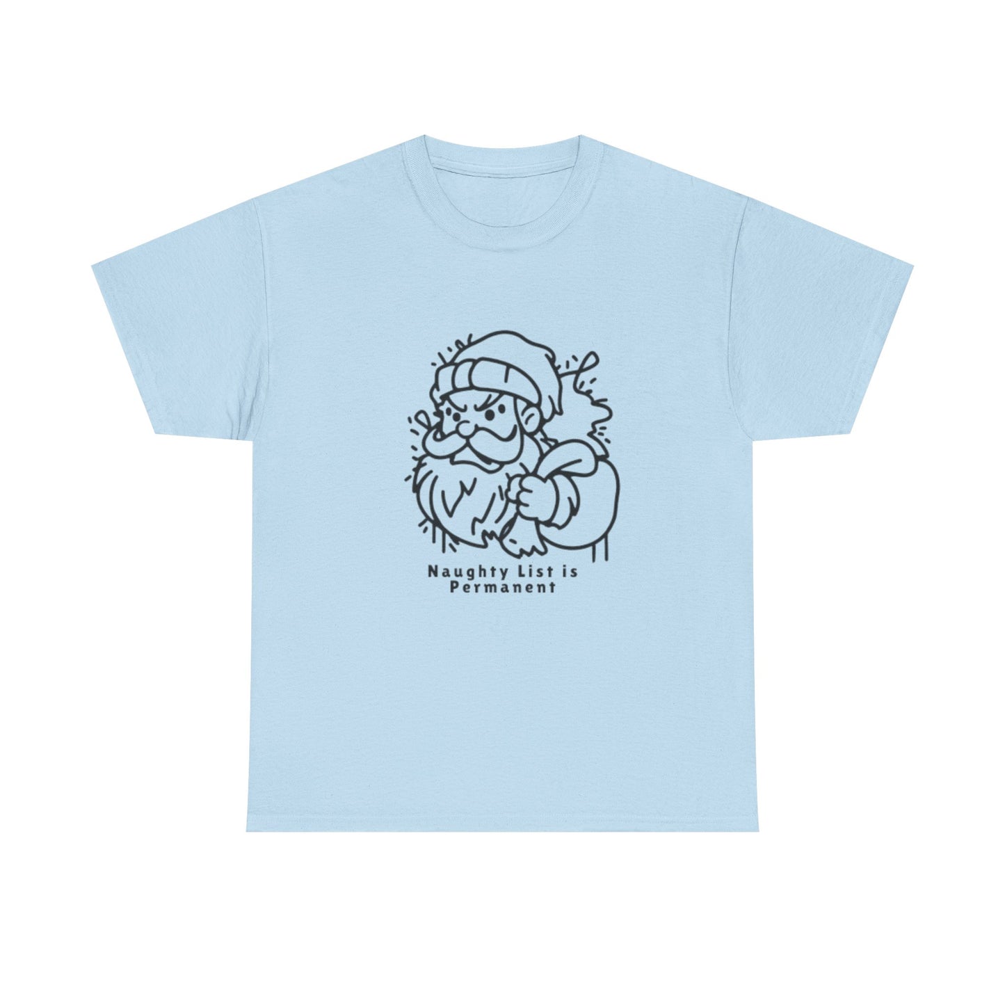 Christmas Angry Santa Unisex Tee - Resilient Mind Media