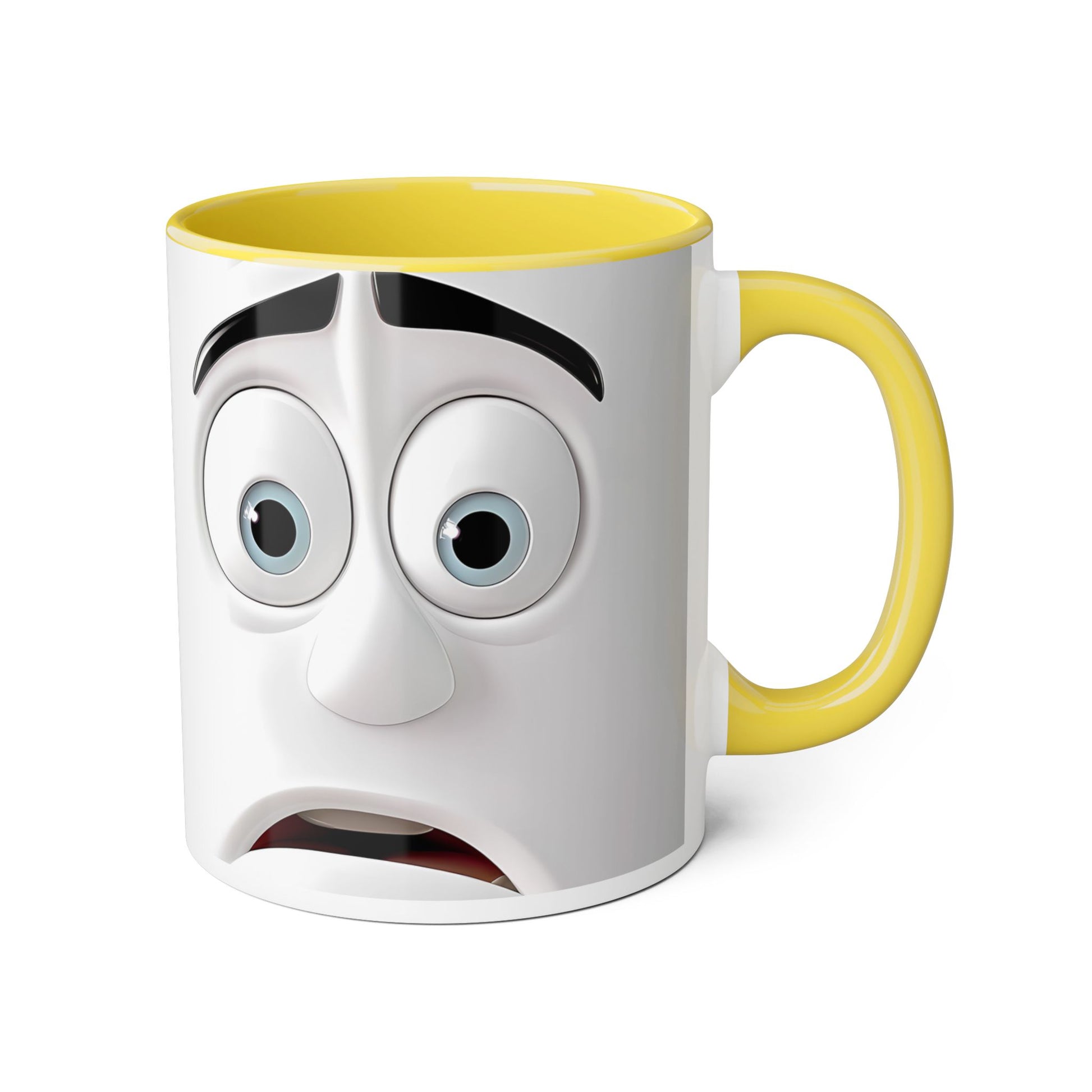 Funny Reaction Accent Mug - 11oz Coffee Cup for Humor Lovers - Resilient Mind Media