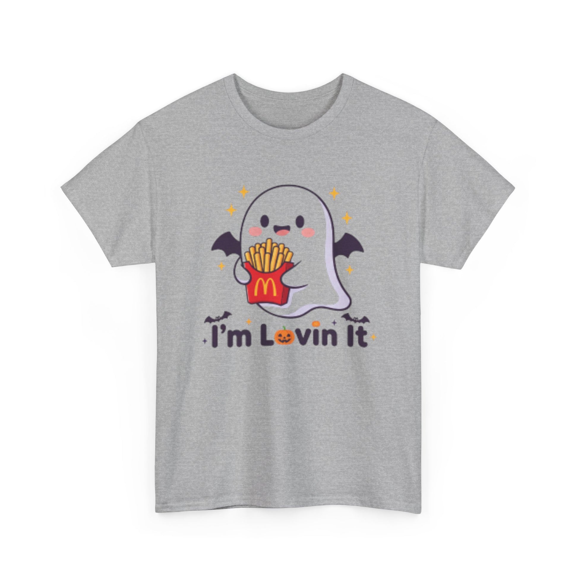 Cute Ghost Halloween Tee, Unisex Heavy Cotton Shirt, Funny Halloween Apparel, Trick or Treat T-Shirt, Spooky Gift for Halloween - Resilient Mind Media