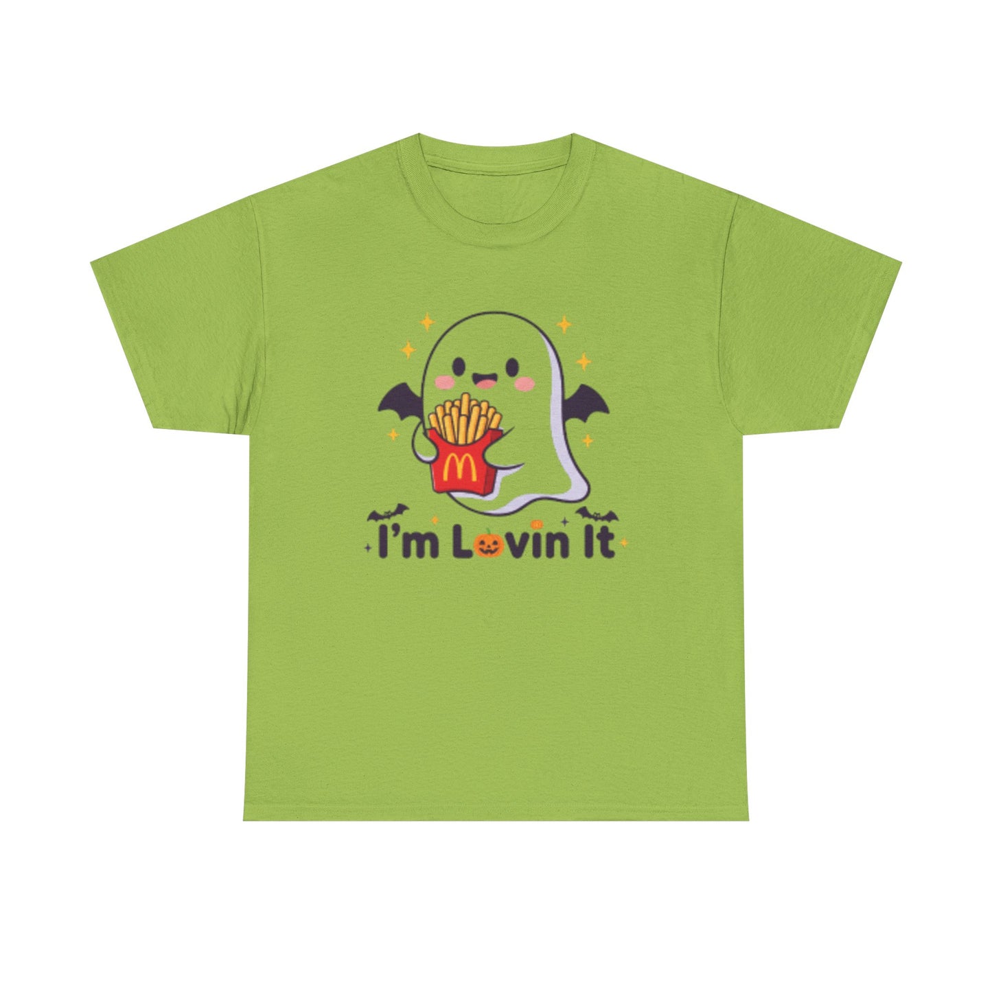 Cute Ghost Halloween Tee, Unisex Heavy Cotton Shirt, Funny Halloween Apparel, Trick or Treat T-Shirt, Spooky Gift for Halloween - Resilient Mind Media