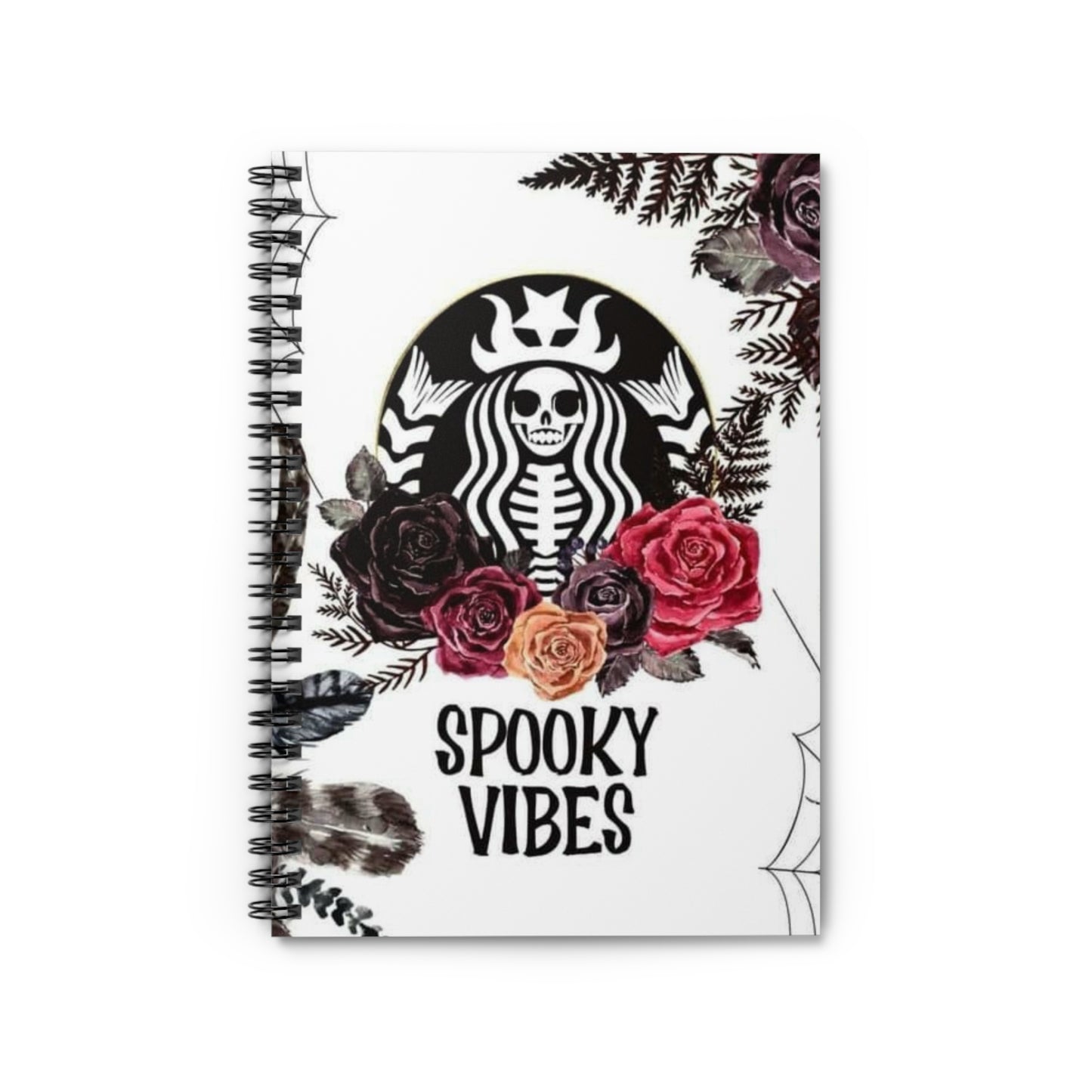 Spooky Vibes Spiral Notebook - Resilient Mind Media