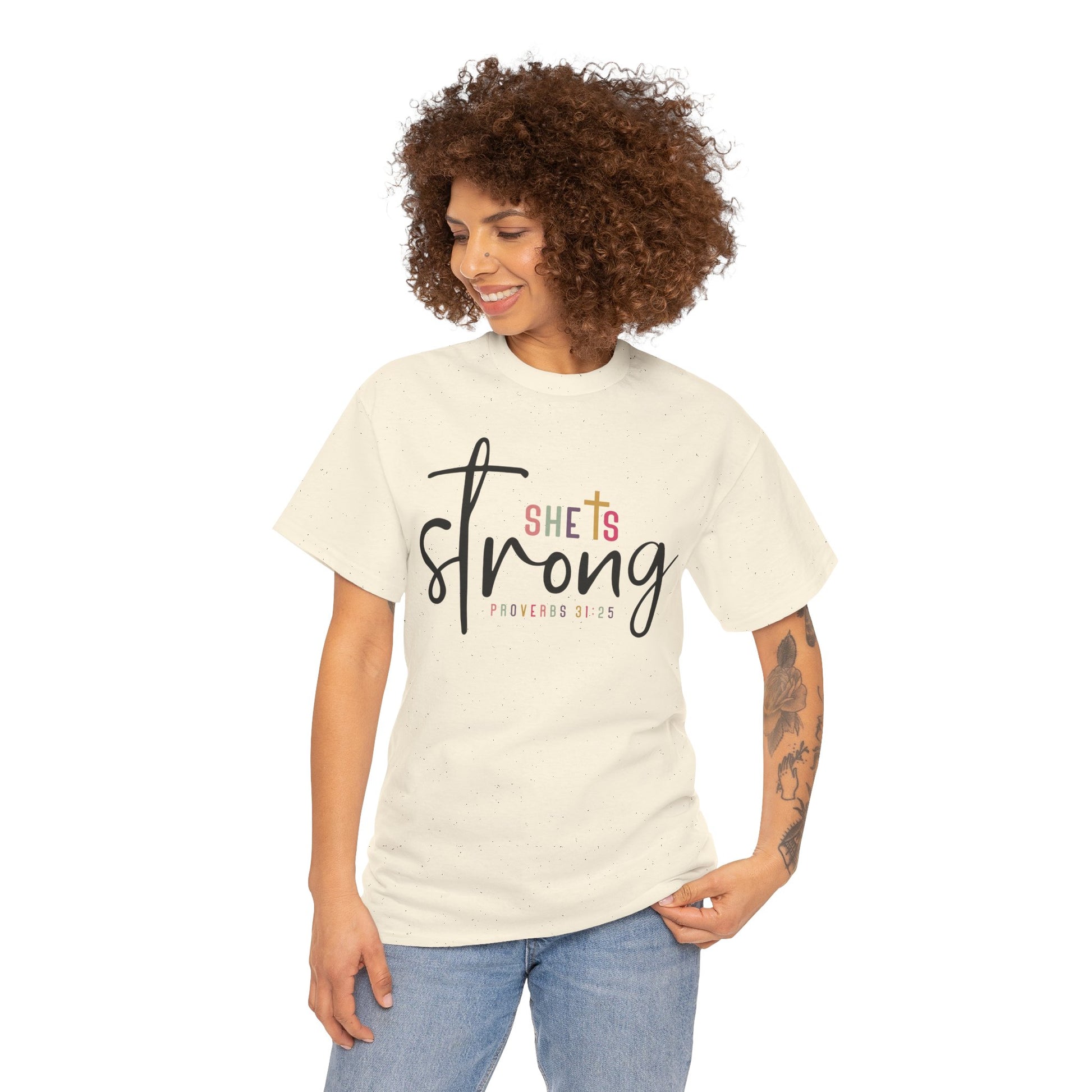 She's Strong Tee - Unisex T-Shirt - Resilient Mind Media