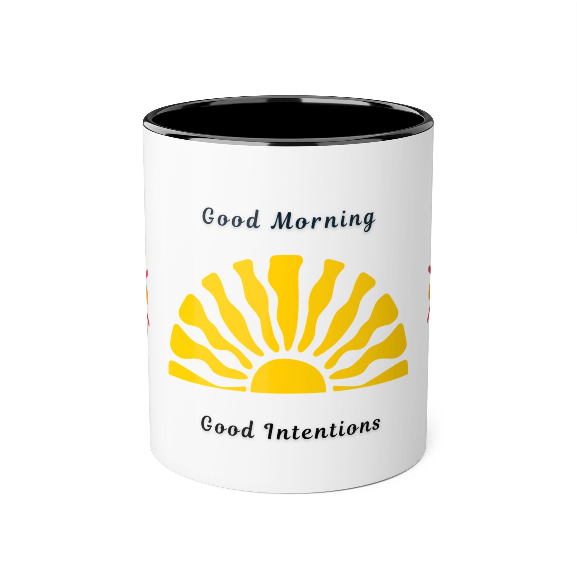Sunrise Intentions Mug | Good Morning Coffee Cup | Positive Vibes | Gift for Her | Inspirational Kitchen Decor | Morning Routine - Resilient Mind Media