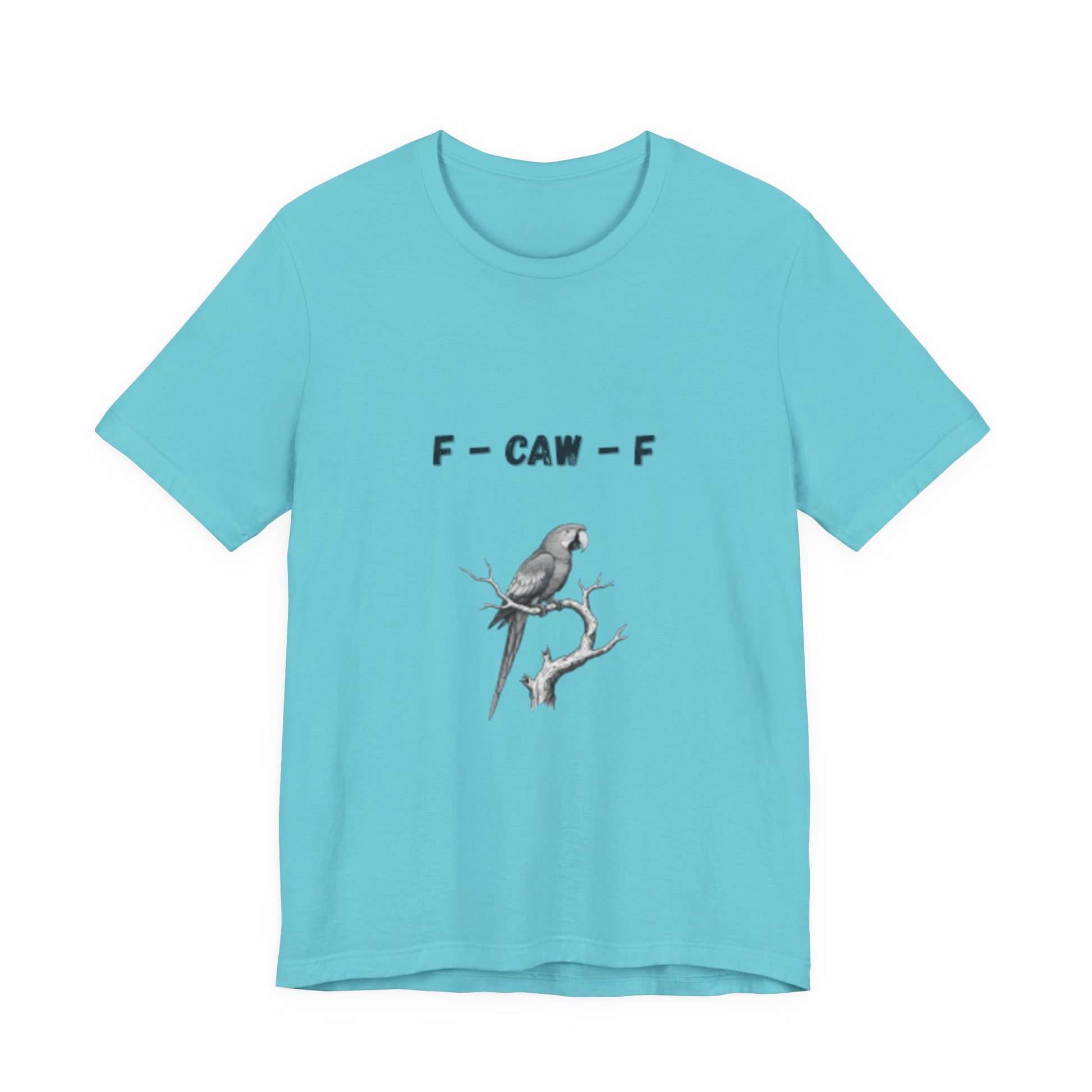 Funny F - Caw - f Parrot Tee - Resilient Mind Media