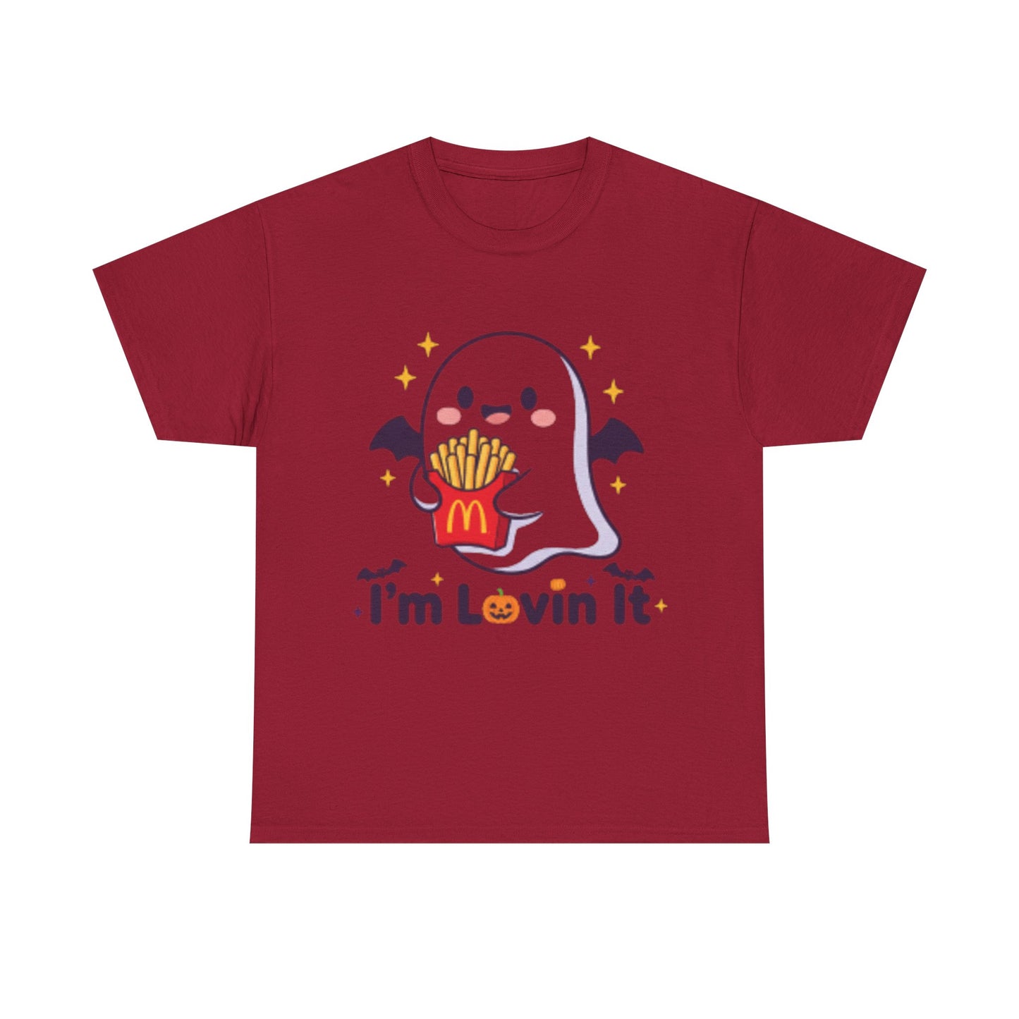 Cute Ghost Halloween Tee - Unisex Heavy Cotton Shirt, Spooky T-Shirt, Halloween Costume, Fall Apparel, Ghost Lovers Gift - Resilient Mind Media